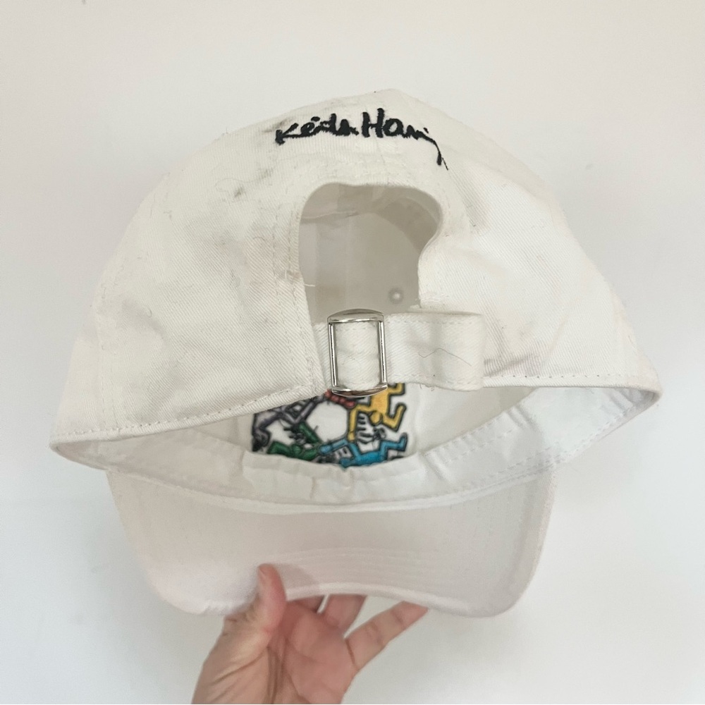 Keith Haring Foundation Mad Engine Collab Baseball Cap Hat Adjustable READ - Picture 4 of 5